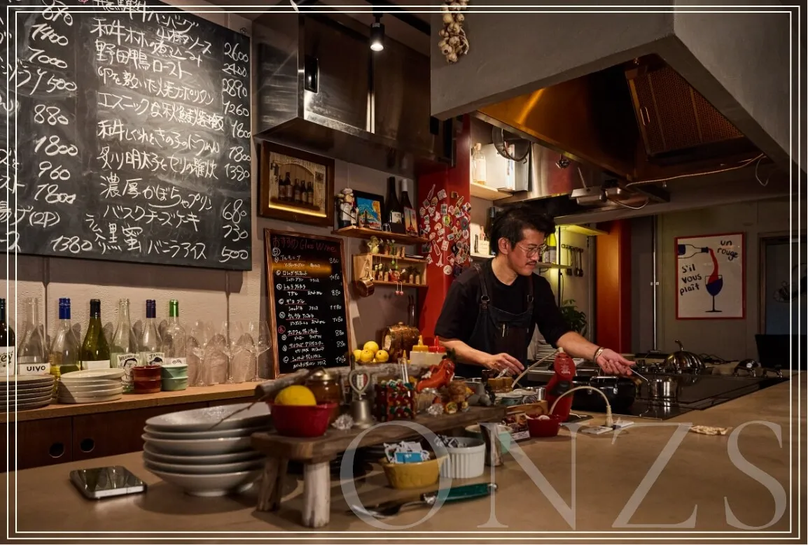 ONZSの店舗内装イメージ
